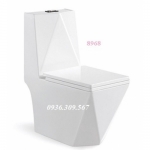 BỒN CẦU LIỀN KHỐI HỒNG KÔNG MÀU TRẮNG  MÃ SỐ YWWY-8968